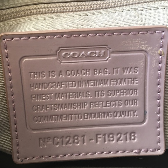 Coach Demi lavender Crossbody - Picture 5 of 8